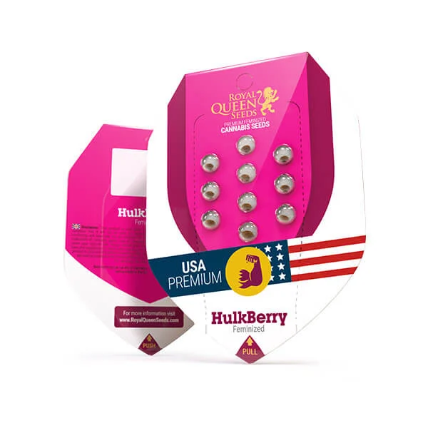 HulkBerry - feminiserede skunkfrø | Royal Queen Seeds - Billede 3